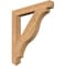 Ekena Millwork Funston Arts & Crafts Smooth Bracket, Western Red Cedar, 5 1/2"W x 44"D x 48"H BKT06X44X48FST03SWR - alternate 1